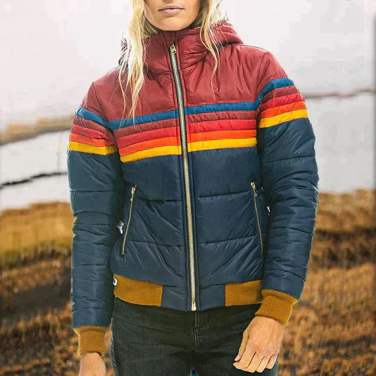 ROSA™ | Retro Kapuzenjacke