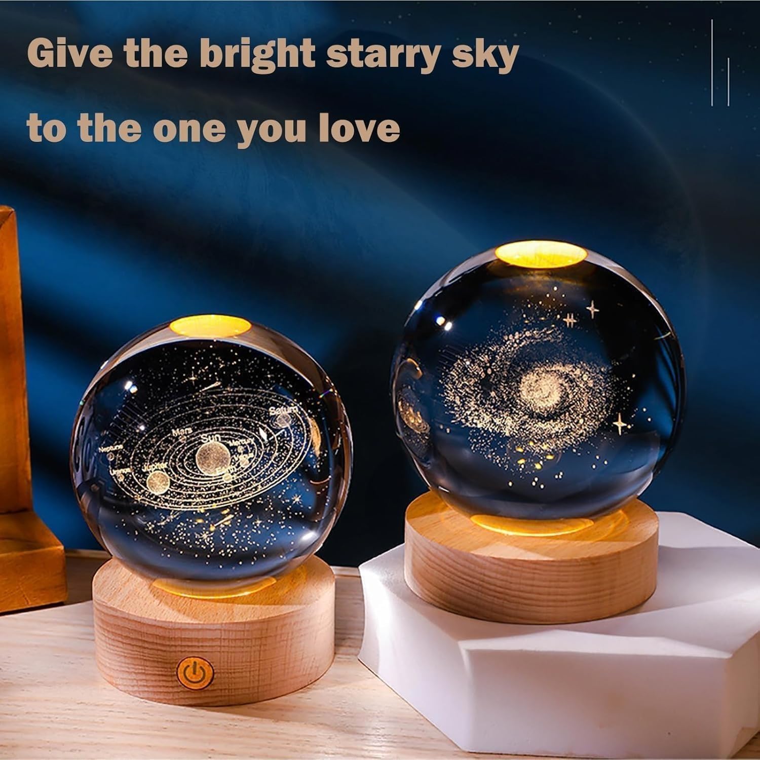 3D Galaxy Lamp – Een Magisch Universum voor Thuis!