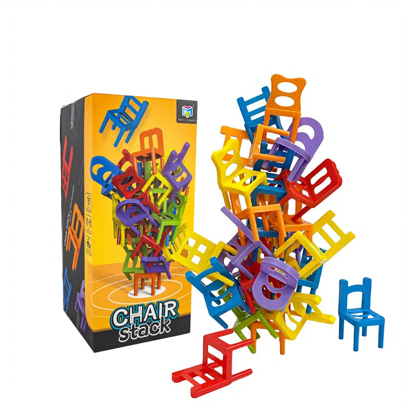 Chair Stack – Het Spannende Stapelspel!