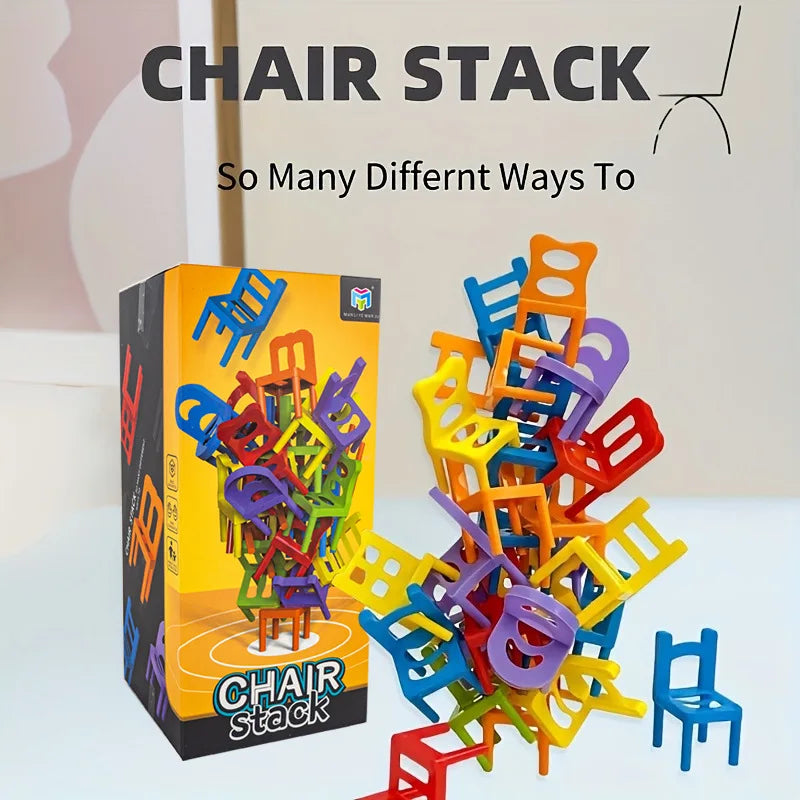 Chair Stack – Het Spannende Stapelspel!