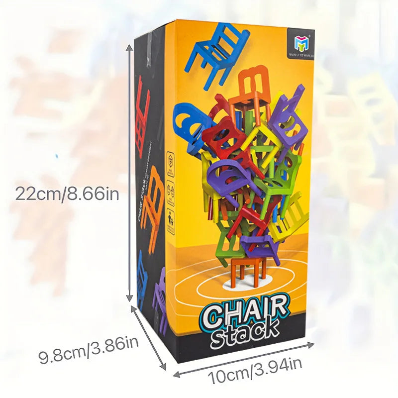 Chair Stack – Het Spannende Stapelspel!