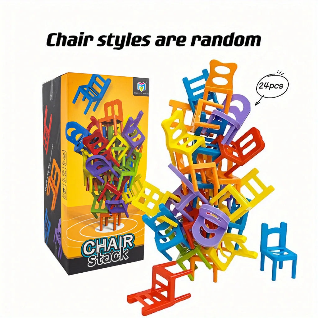 Chair Stack – Het Spannende Stapelspel!