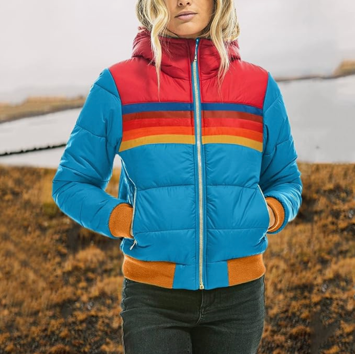 ROSA™ | Retro Kapuzenjacke